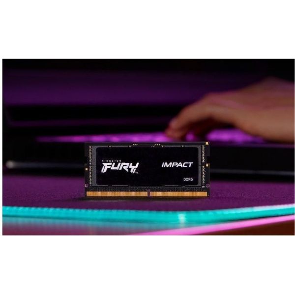 Память ноутбуков Kingston FURY 16 GB SO-DIMM DDR5 5600 MHz Impact (KF556S40IB-16) фото №7