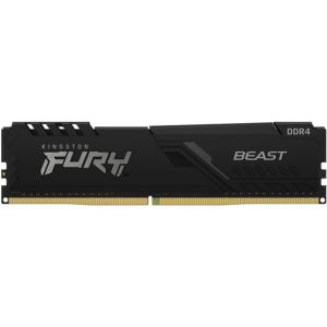 Память для настольных компьютеров Kingston FURY 8 GB DDR4 3200 MHz Beast Black (KF432C16BB/8)