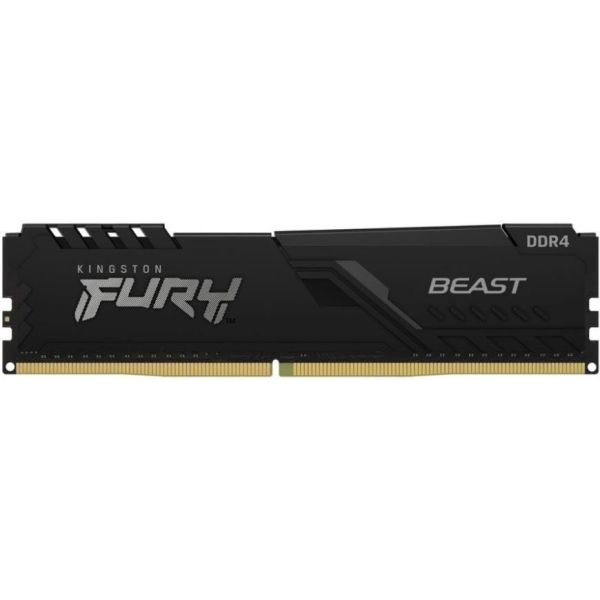 Память для настольных компьютеров Kingston FURY 8 GB DDR4 3200 MHz Beast Black (KF432C16BB/8) фото №2