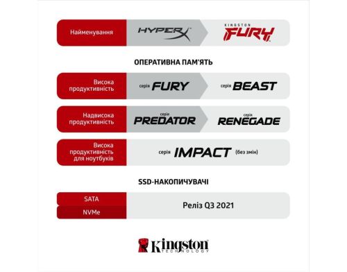 Память для настольных компьютеров Kingston FURY 8 GB DDR4 3200 MHz Beast Black (KF432C16BB/8) фото №8