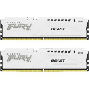 Память для настольных компьютеров Kingston FURY 64GB (2x32GB) DDR5 5600MHz Beast EXPO White (KF556C36BWEK2-64)