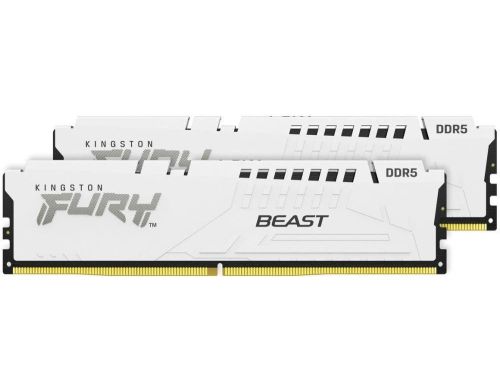 Память для настольных компьютеров Kingston FURY 64 GB (2x32GB) DDR5 6000 MHz Beast EXPO White (KF560C36BWEK2-64) фото №2