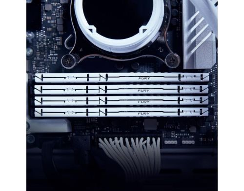 Память для настольных компьютеров Kingston FURY 64 GB (2x32GB) DDR5 6000 MHz Beast EXPO White (KF560C36BWEK2-64) фото №6