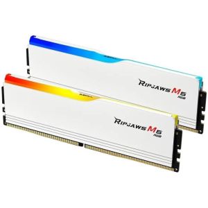 Память для настольных компьютеров G.Skill 32 GB (2x16GB) DDR5 6400 MHz Ripjaws M5 RGB White (F5-6400J3239G16GX2-RM5RW)