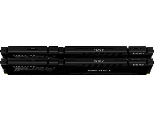 Память для настольных компьютеров Kingston FURY 64GB (2x32GB) DDR5 5600MHz Beast Black EXPO (KF556C36BBEK2-64) фото №4