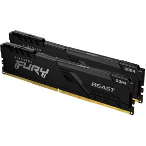 Память для настольных компьютеров Kingston FURY 16 GB (2x8GB) DDR4 3200 MHz Beast Black (KF432C16BBK2/16)