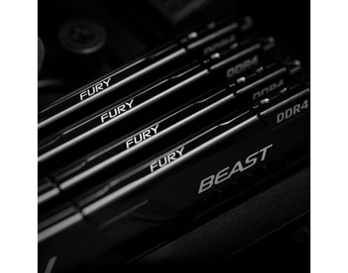 Память для настольных компьютеров Kingston FURY 16 GB (2x8GB) DDR4 3200 MHz Beast Black (KF432C16BBK2/16) фото №2