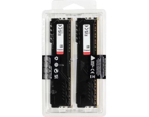 Память для настольных компьютеров Kingston FURY 16 GB (2x8GB) DDR4 3200 MHz Beast Black (KF432C16BBK2/16) фото №8