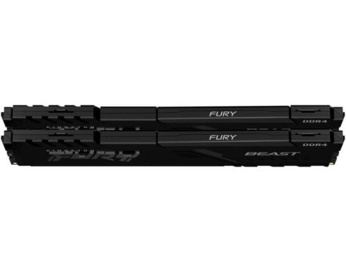 Память для настольных компьютеров Kingston FURY 16 GB (2x8GB) DDR4 3200 MHz Beast Black (KF432C16BBK2/16) фото №9