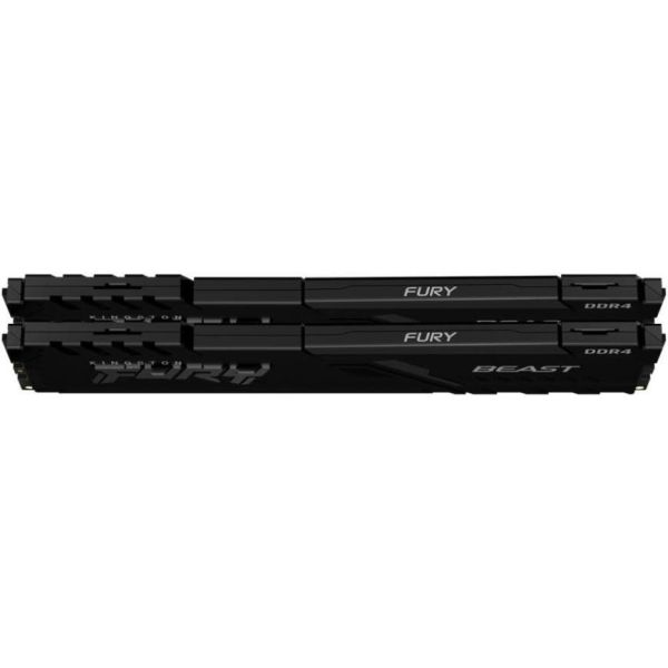 Память для настольных компьютеров Kingston FURY 16 GB (2x8GB) DDR4 3200 MHz Beast Black (KF432C16BBK2/16) фото №9