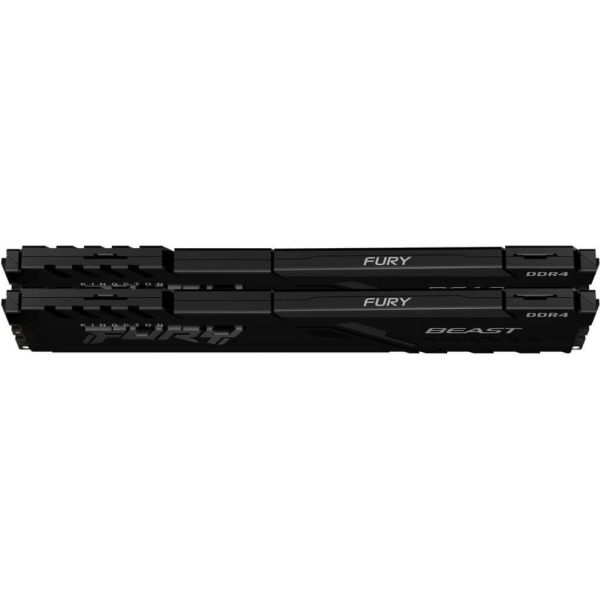 Память для настольных компьютеров Kingston FURY 32GB (2x16GB) DDR4 3200MHz Beast Black (KF432C16BBK2/32) фото №2