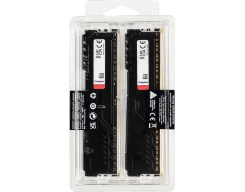 Память для настольных компьютеров Kingston FURY 32GB (2x16GB) DDR4 3200MHz Beast Black (KF432C16BBK2/32) фото №4