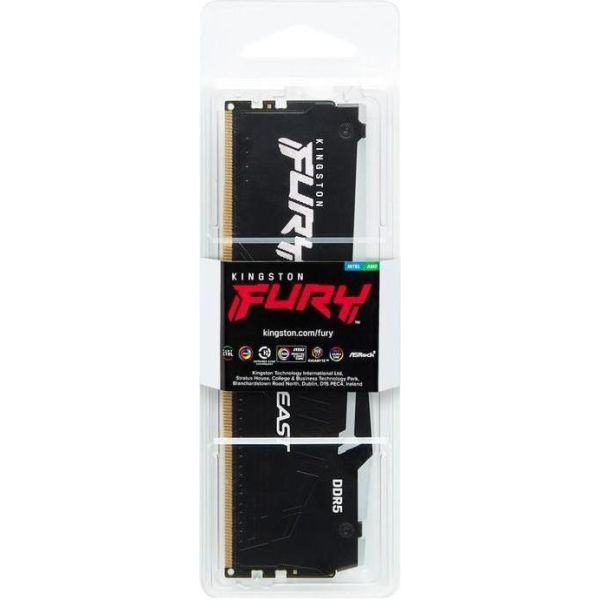 Память для настольных компьютеров Kingston FURY 32 GB DDR5 5200 MHz Beast RGB (KF552C40BBA-32) фото №5