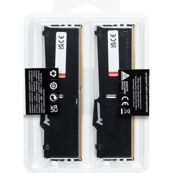 Пам'ять для настільних комп'ютерів Kingston FURY 32 GB (2x16GB) DDR5 6000 MHz Beast RGB EXPO (KF560C30BBEAK2-32) фото №6