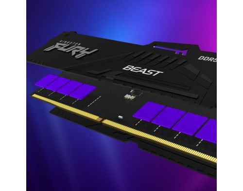 Пам'ять для настільних комп'ютерів Kingston FURY 32 GB (2x16GB) DDR5 6000 MHz Beast RGB EXPO (KF560C30BBEAK2-32) фото №8