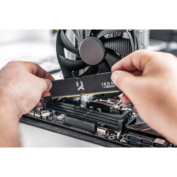 Память для настольных компьютеров GOODRAM 32 GB (2x16GB) DDR5 6000 MHz IRDM Black (IR-6000D564L36S/32GDC) фото №8