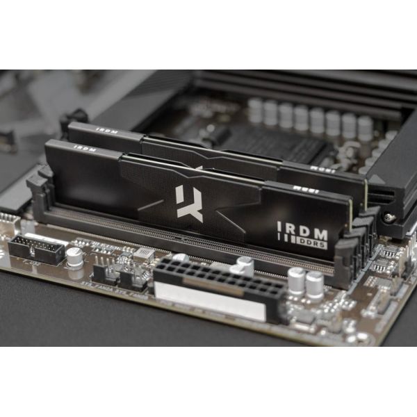 Память для настольных компьютеров GOODRAM 32 GB (2x16GB) DDR5 6000 MHz IRDM Black (IR-6000D564L36S/32GDC) фото №10