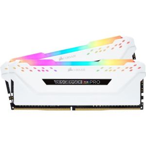Память для настольных компьютеров Corsair 16 GB (2x8GB) DDR4 3200 MHz Vengeance RGB Pro White (CMW16GX4M2C3200C16W)