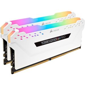 Память для настольных компьютеров Corsair 16 GB (2x8GB) DDR4 3200 MHz Vengeance RGB Pro White (CMW16GX4M2C3200C16W)
