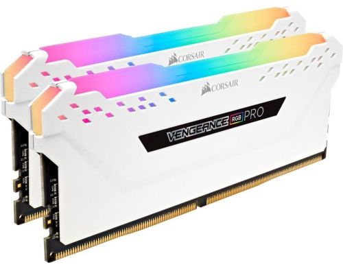 Память для настольных компьютеров Corsair 16 GB (2x8GB) DDR4 3200 MHz Vengeance RGB Pro White (CMW16GX4M2C3200C16W) фото №2