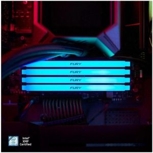 Память для настольных компьютеров Kingston FURY 16 GB DDR4 3200 MHz Beast RGB (KF432C16BB12A/16WP)