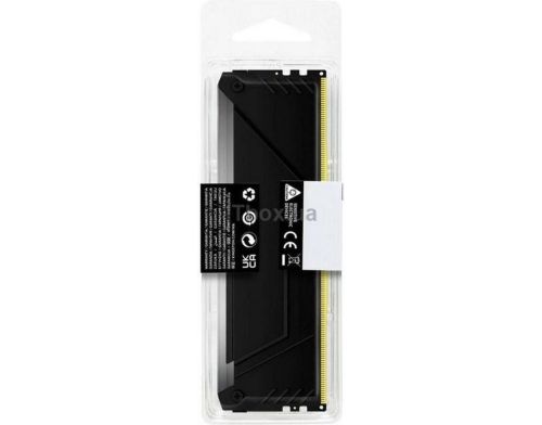Память для настольных компьютеров Kingston FURY 16 GB DDR4 3200 MHz Beast RGB (KF432C16BB12A/16WP) фото №3