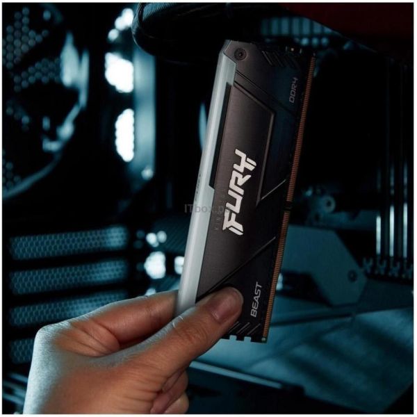 Память для настольных компьютеров Kingston FURY 16 GB DDR4 3200 MHz Beast RGB (KF432C16BB12A/16WP) фото №4