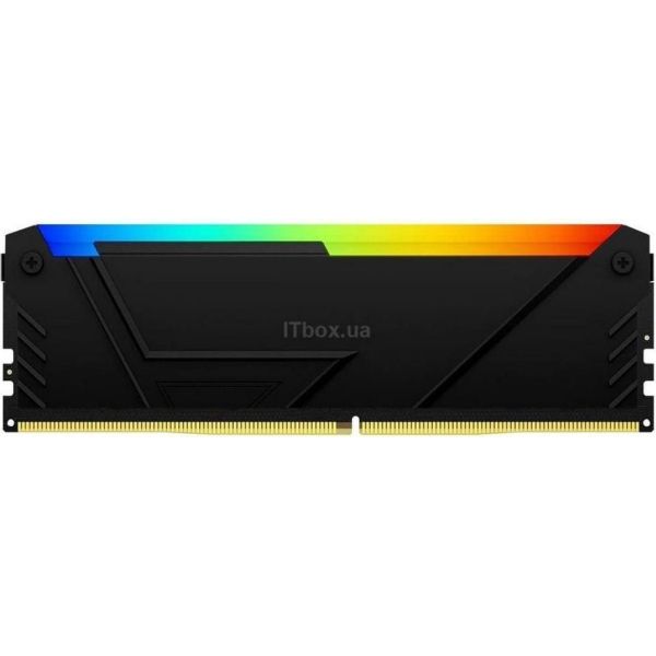 Память для настольных компьютеров Kingston FURY 16 GB DDR4 3200 MHz Beast RGB (KF432C16BB12A/16WP) фото №10