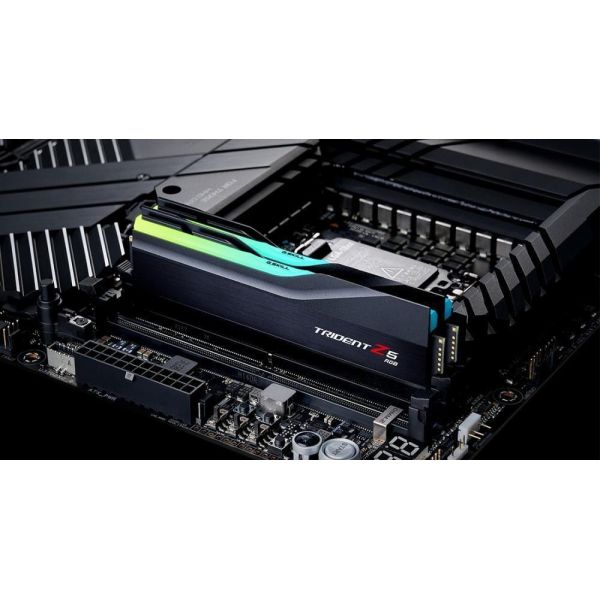 Память для настольных компьютеров G.Skill 32GB (2x16GB) DDR5 6000MHz Trident Z5 RGB Black (F5-6000J3636F16GX2-TZ5RK) фото №5