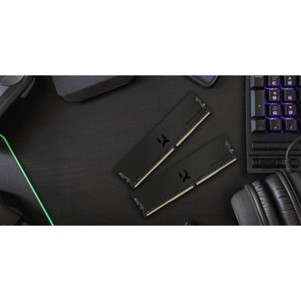 Память для настольных компьютеров GOODRAM 16 GB DDR4 3600 MHz Iridium Pro Deep Black (IRP-K3600D4V64L18/16G) фото №4