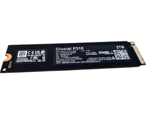 SSD накопитель Crucial P310 2 TB (CT2000P310SSD8) фото №6