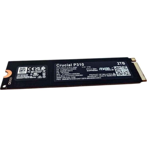 SSD накопитель Crucial P310 2 TB (CT2000P310SSD8) фото №6
