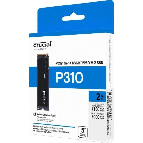 SSD накопитель Crucial P310 2 TB (CT2000P310SSD8) фото №8
