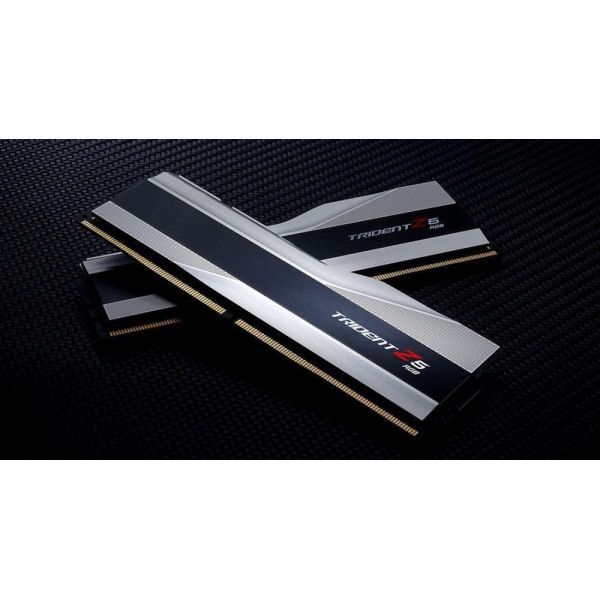 Память для настольных компьютеров G.Skill 32GB (2x16GB) DDR5 6000MHz Trident Z5 RGB Silver (F5-6000J3636F16GX2-TZ5RS) фото №5