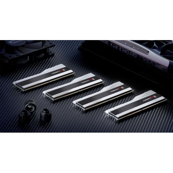 Память для настольных компьютеров G.Skill 32GB (2x16GB) DDR5 6000MHz Trident Z5 RGB Silver (F5-6000J3636F16GX2-TZ5RS) фото №8