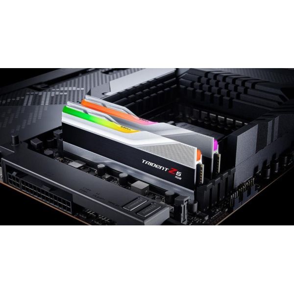 Память для настольных компьютеров G.Skill 32GB (2x16GB) DDR5 6000MHz Trident Z5 RGB Silver (F5-6000J3636F16GX2-TZ5RS) фото №9