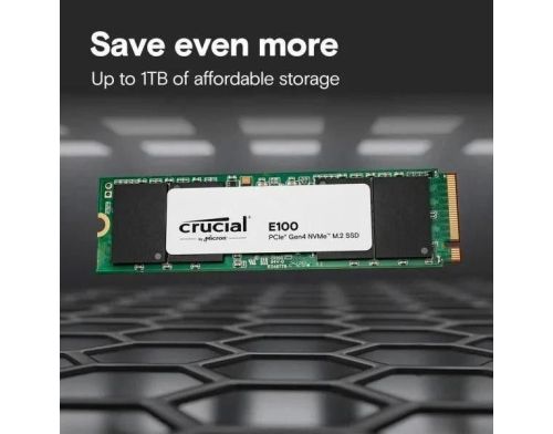 SSD накопитель Crucial E100 1 TB (CT1000E100SSD8) фото №4