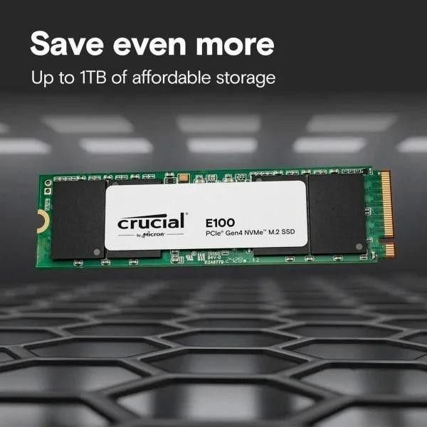 SSD накопитель Crucial E100 1 TB (CT1000E100SSD8) фото №4