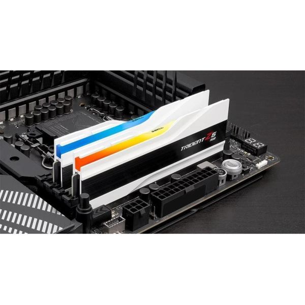 Пам'ять для настільних комп'ютерів G.Skill 32 GB (2x16GB) DDR5 7200 MHz Trident Z5 RGB White (F5-7200J3445G16GX2-TZ5RW) фото №5