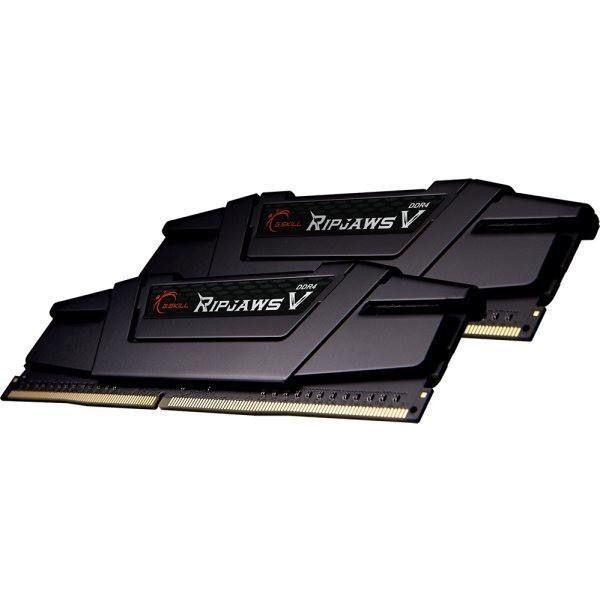 Память для настольных компьютеров G.Skill 32 GB (2x16GB) DDR4 3600 MHz Ripjaws V Classic Black (F4-3600C18D-32GVK) фото №2