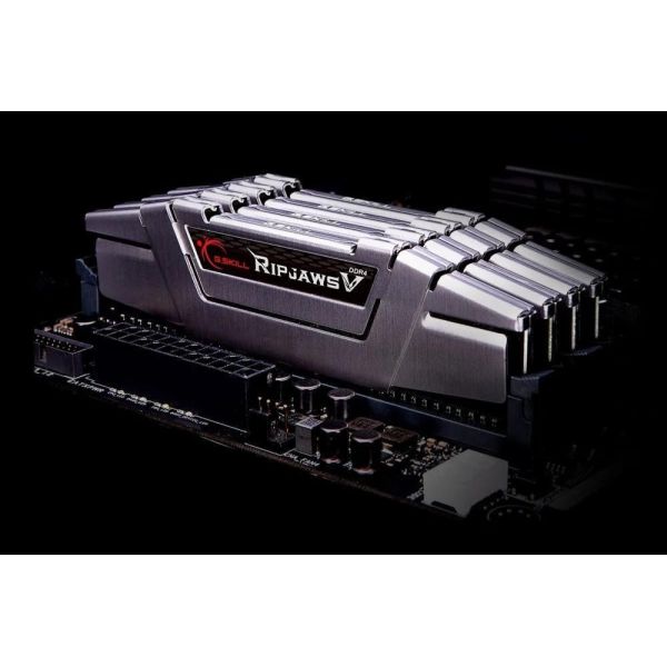 Память для настольных компьютеров G.Skill 32 GB (2x16GB) DDR4 3600 MHz Ripjaws V Classic Black (F4-3600C18D-32GVK) фото №4