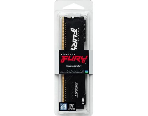 Память для настольных компьютеров Kingston FURY 8 GB DDR4 3200 MHz Beast Black (KF432C16BB/8WP) фото №6