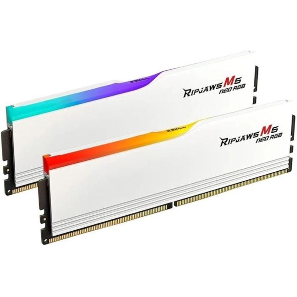 Память для настольных компьютеров G.Skill 32 GB (2x16GB) DDR5 6000 MHz Ripjaws M5 Neo RGB (F5-6000J3636F16GX2-RM5NRW) фото №2