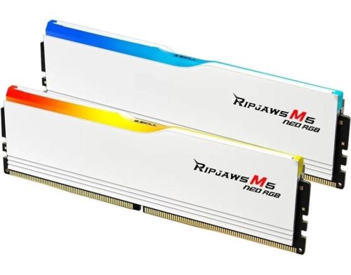 Память для настольных компьютеров G.Skill 32 GB (2x16GB) DDR5 6000 MHz Ripjaws M5 Neo RGB (F5-6000J3636F16GX2-RM5NRW) фото №3