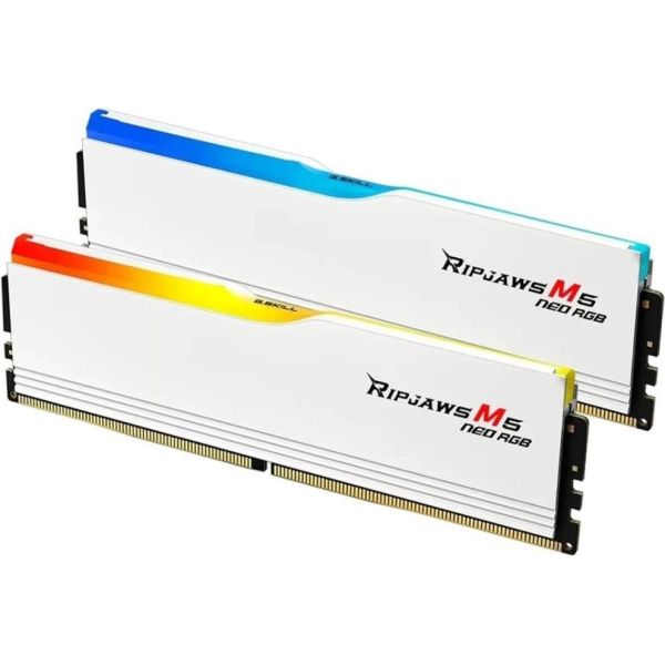 Память для настольных компьютеров G.Skill 32 GB (2x16GB) DDR5 6000 MHz Ripjaws M5 Neo RGB (F5-6000J3636F16GX2-RM5NRW) фото №3