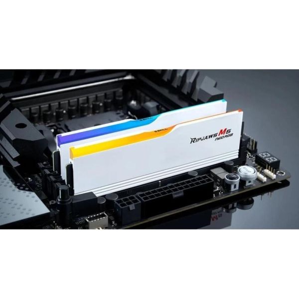 Память для настольных компьютеров G.Skill 32 GB (2x16GB) DDR5 6000 MHz Ripjaws M5 Neo RGB (F5-6000J3636F16GX2-RM5NRW) фото №4