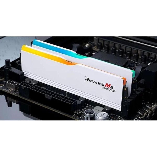 Память для настольных компьютеров G.Skill 32 GB (2x16GB) DDR5 6000 MHz Ripjaws M5 Neo RGB (F5-6000J3636F16GX2-RM5NRW) фото №6