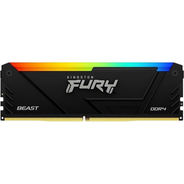 Память для настольных компьютеров Kingston FURY 32GB (2x16GB) DDR4 3200MHz Beast RGB (KF432C16BB12AK2/32WP) фото №3