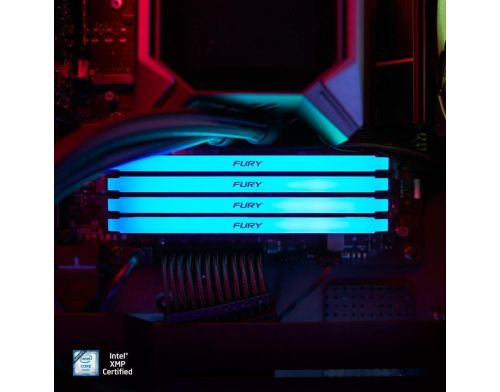 Память для настольных компьютеров Kingston FURY 32GB (2x16GB) DDR4 3200MHz Beast RGB (KF432C16BB12AK2/32WP) фото №9