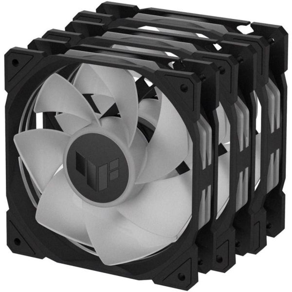 Вентилятор ASUS TUF Gaming TR120 ARGB Reverse Black 3-Pack (90DA00D0-B09020) фото №7